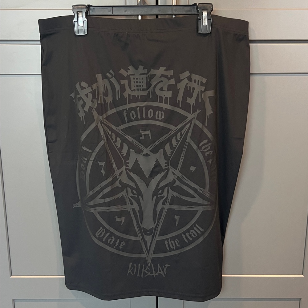 Killstar Blazing Brimstone Skirt 3X